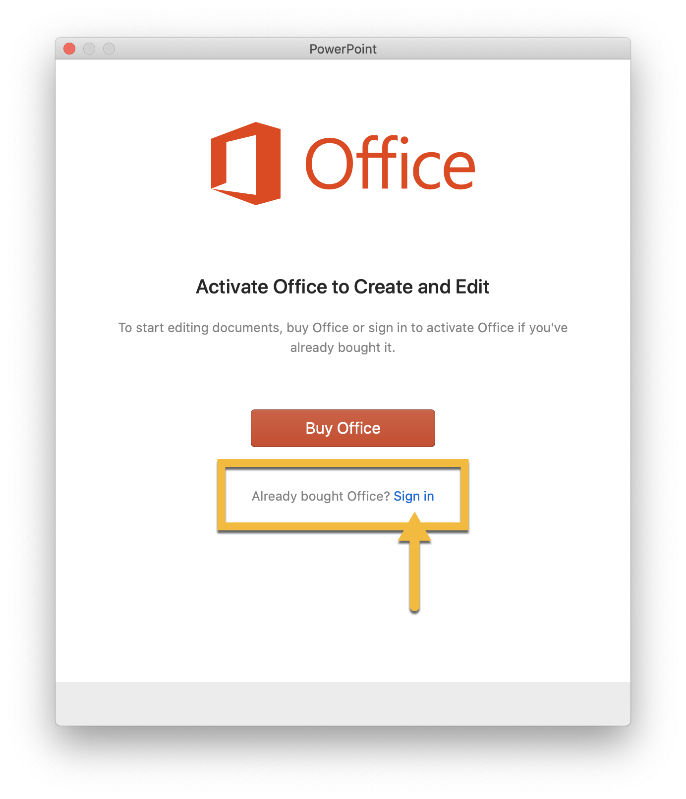 how activate microsoft office 2008 for mac
